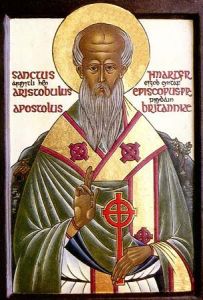 Рукописная икона Апостол Аристовул