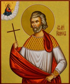 Рукописная икона Гермес мученик