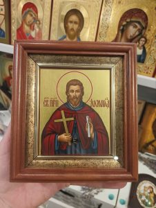 Рукописная икона Лампад Иринопольский