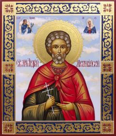 Рукописная икона Андрей Месукевийский