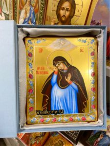 Рукописная икона Непраздная 8 
