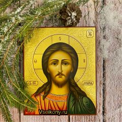 Рукописная икона Спас Вседержитель 97 