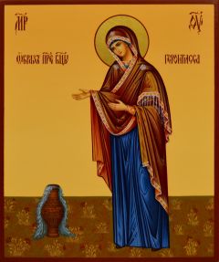 Рукописная икона Геронтисса
