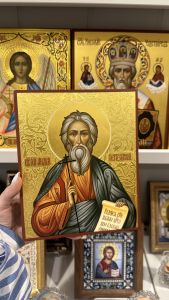 Рукописная икона Андрей Первозванный №60