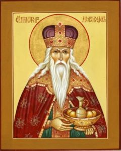 Рукописная икона Мелхиседек Салимский
