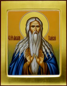 Рукописная икона Макарий Великий 2