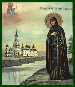 Рукописная икона Анна Кашинская 9