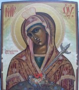 Рукописная икона Васильковская 