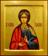 Рукописная икона Христина Тирская №2