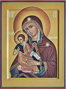 Рукописная икона Палестинская