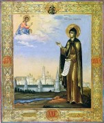 Рукописная икона Параскева Ржевская