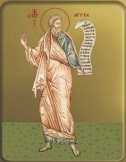 Рукописная икона Аггей