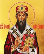 Рукописная икона Арсений Суздальский