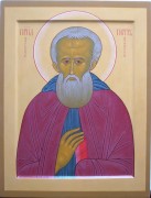 Рукописная икона Петр Ордынский