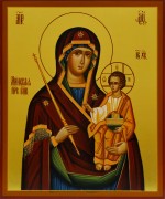 Рукописная икона Минская
