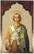 Рукописная икона Анастасий Диакон