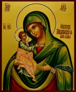 Рукописная икона Мелетинская