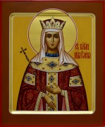 Рукописная икона Елена Равноапостольная 6