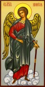 Рукописная икона Ангел Хранитель 36 (Размер 13*25 см)