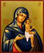 Рукописная икона Долинская Божия Матерь